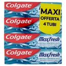 Colgate dentifricio Max Fresh Cristalli Rinfrescanti 4x75 ml